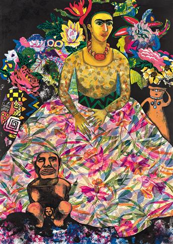 MIRIAM SCHAPIRO Frida and Me * In the Land of Oo-Bla-Dee: Homage to Mary Lou Williams.